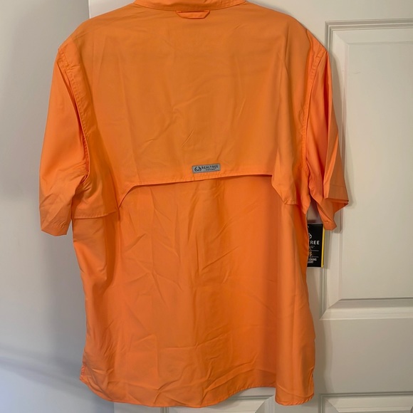 NWT Orange Realtree Short Sleeve Button Down Men’s Fishing Shirt. ❤️Fathers Day! - Picture 2 of 9